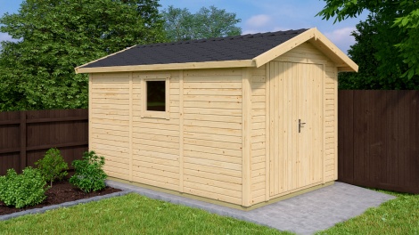 Shed GEORG 19 mm | 2.4 x 3.6 (7'10" x 11'9")