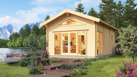 Vacation House Sigrid 44 | 6.6 x 4.6m (21' 7" x 15'1") 44 mm